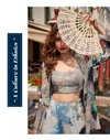 Elnaaz By Sayuri Chinon Silk Designer Indo Western Wholesale Shop In Surat
